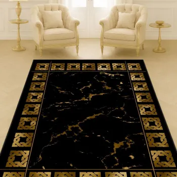 Covor, HM-CRP25-33, 140x220 cm, Poliester, Multicolor imagine
