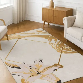 Covor, HM-CRP25-42, 120x180 cm, Poliester, Multicolor imagine