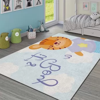 Covor, HMI KDC-104, 140x220 cm, Poliester, Multicolor imagine