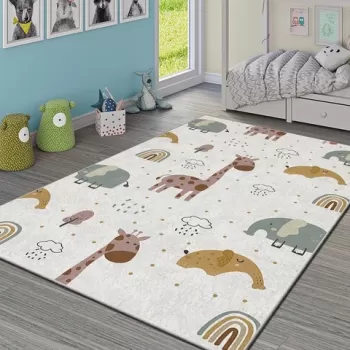 Covor, HMI KDC-106, 100x180 cm, Poliester, Multicolor imagine