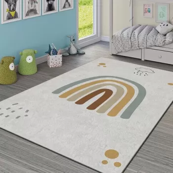 Covor, HMI KDC-107, 100x140 cm, Poliester, Multicolor imagine