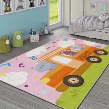 Covor, HMI KDC-24, 80x140 cm, Poliester, Multicolor imagine