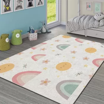 Covor, HMI KDC-44, 100x180 cm, Poliester, Multicolor imagine