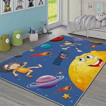 Covor, HMI KDC-53, 80x140 cm, Poliester, Multicolor imagine