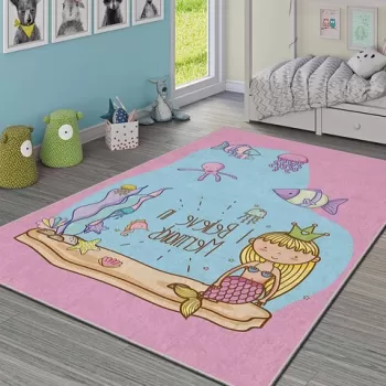 Covor, HMI KDC-57, 80x140 cm, Poliester, Multicolor imagine