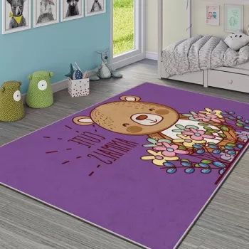 Covor, HMI KDC-59, 80x140 cm, Poliester, Multicolor imagine