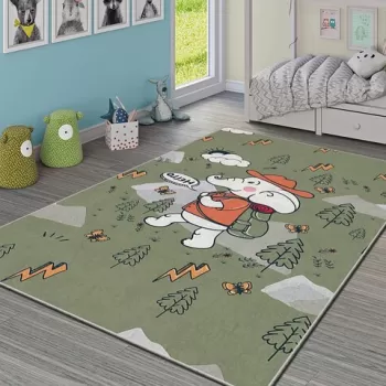 Covor, HMI KDC-61, 100x140 cm, Poliester, Multicolor imagine