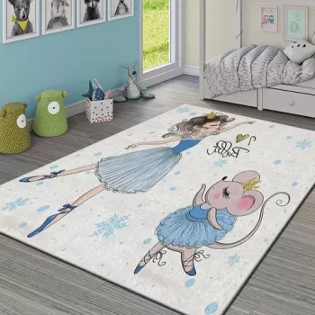 Covor, HMI KDC-63, 100x180 cm, Poliester, Multicolor imagine