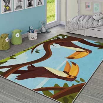 Covor, HMI KDC-69, 100x140 cm, Poliester, Multicolor imagine