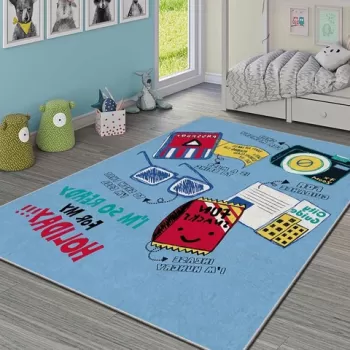 Covor, HMI KDC-75, 100x180 cm, Poliester, Multicolor imagine