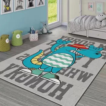 Covor, HMI KDC-77, 100x140 cm, Poliester, Multicolor imagine