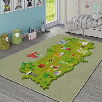 Covor, HMI KDC-84, 120x180 cm, Poliester, Multicolor imagine