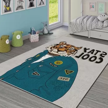 Covor, HMI KDC-95, 80x140 cm, Poliester, Multicolor imagine