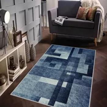 Covor, HMNT104, 120x180 cm, Poliester, Multicolor imagine