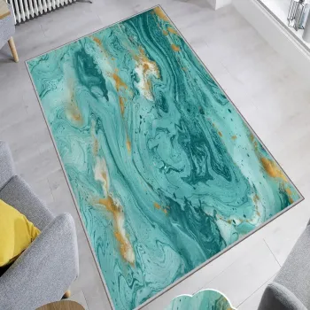 Covor, Hmnt126, 80x200 cm, Poliester, Multicolor imagine