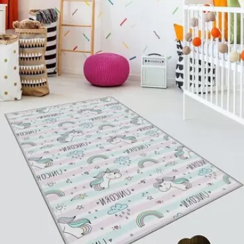 Covor, HMNT158, 140x220 cm, Poliester, Multicolor imagine