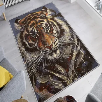 Covor, Hmnt180, 80x200 cm, Poliester, Multicolor imagine