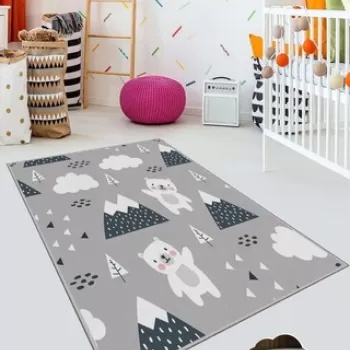 Covor, HMNT233, 160x230 cm, Poliester, Multicolor imagine