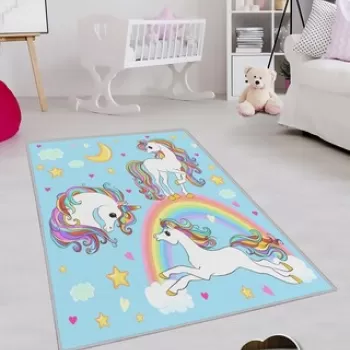 Covor, HMNT236, 160x230 cm, Poliester, Multicolor imagine