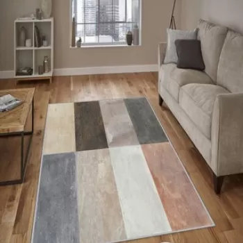 Covor, HMNT253, 80x120 cm, Poliester, Multicolor imagine