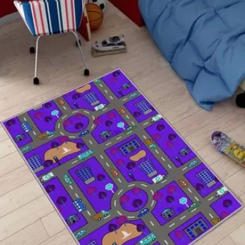 Covor, HMNT457, 180x280 cm, Poliester, Multicolor imagine