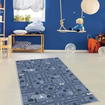 Covor, HMNT459, 160x230 cm, Poliester, Multicolor imagine