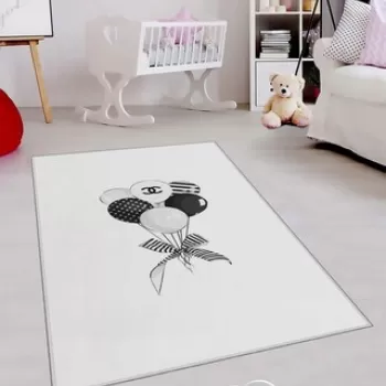 Covor, HMNT476, 60x100 cm, Poliester, Multicolor imagine