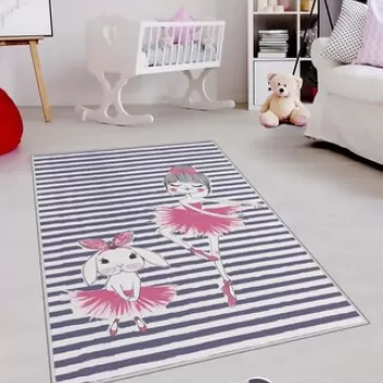 Covor, HMNT479, 60x100 cm, Poliester, Multicolor imagine
