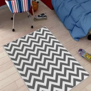 Covor, HMNT498, 80x120 cm, Poliester, Multicolor imagine