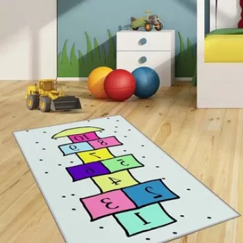 Covor, HMNT507, 120x180 cm, Poliester, Multicolor imagine