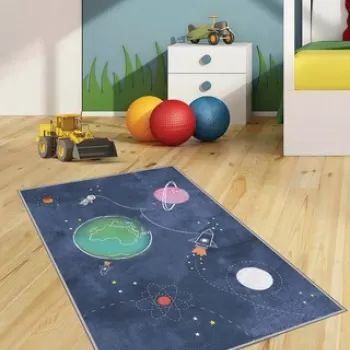 Covor, HMNT511, 140x220 cm, Poliester, Multicolor imagine