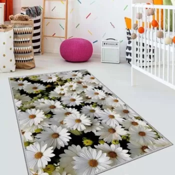 Covor, HMNT521, 80x50 cm, Poliester, Multicolor imagine