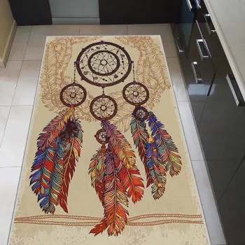 Covor, Hmnt565, 140x220 cm, Poliester, Multicolor imagine