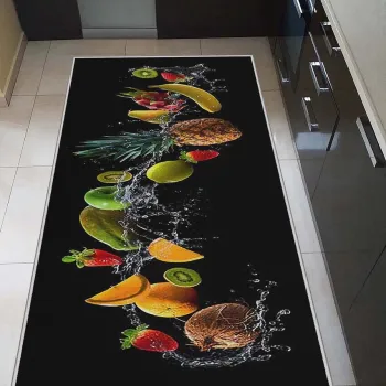 Covor, Hmnt588, 100x200 cm, Poliester, Multicolor imagine