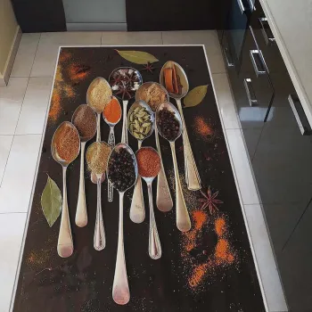 Covor, Hmnt591, 80x150 cm, Poliester, Multicolor imagine