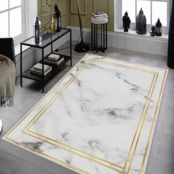 Covor, HMNT594, 120x180 cm, Poliester, Multicolor imagine