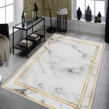Covor, Hmnt594, 80x150 cm, Poliester, Multicolor imagine