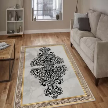 Covor, HMNT595, 60x100 cm, Poliester, Multicolor imagine