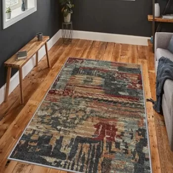 Covor, HMNT602, 120x180 cm, Poliester, Multicolor imagine