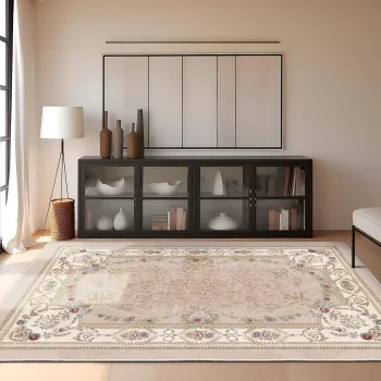 Covor, Hmnt628, 100x150 cm, Poliester, Multicolor imagine