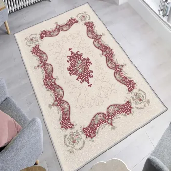 Covor, Hmnt641, 80x150 cm, Poliester, Multicolor imagine