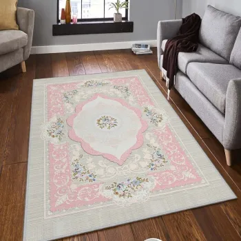 Covor, Hmnt659, 80x150 cm, Poliester, Multicolor imagine