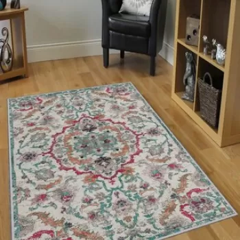 Covor, HMNT698, 120x180 cm, Poliester, Multicolor imagine