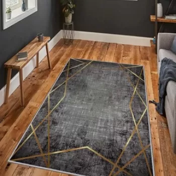 Covor, HMNT753, 120x180 cm, Poliester, Multicolor imagine