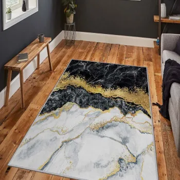 Covor, Hmnt760, 80x300 cm, Poliester, Multicolor imagine
