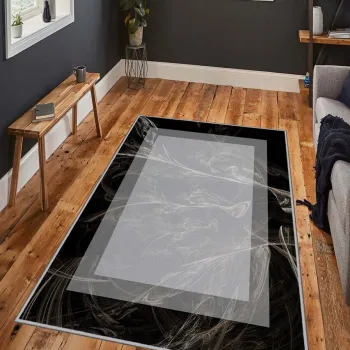 Covor, Hmnt767, 80x300 cm, Poliester, Multicolor imagine