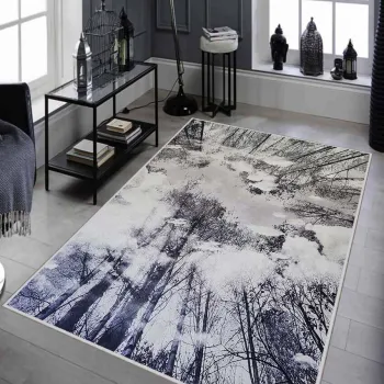 Covor, Hmnt787, 100x200 cm, Poliester, Multicolor imagine