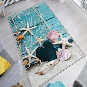 Covor, Hmnt796, 80x150 cm, Poliester, Multicolor imagine