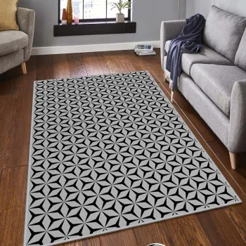 Covor, Hmnt817, 80x200 cm, Poliester, Multicolor imagine