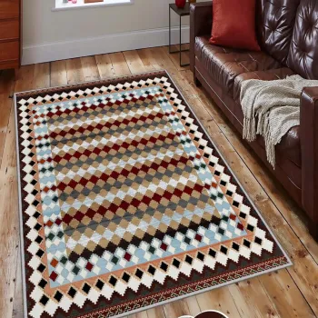 Covor, Hmnt826, 180x280 cm, Poliester, Multicolor imagine
